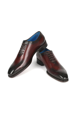 Paul Parkman 7614 Leather Whole Cut Oxfords (PM6387)-AmbrogioShoes