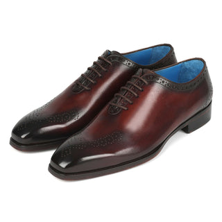 Paul Parkman 7614 Men's Shoes Calf-Skin Leather Whole Cut Oxfords (PM6387)-AmbrogioShoes