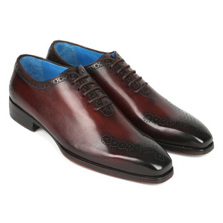 Paul Parkman 7614 Men's Shoes Calf-Skin Leather Whole Cut Oxfords (PM6387)-AmbrogioShoes