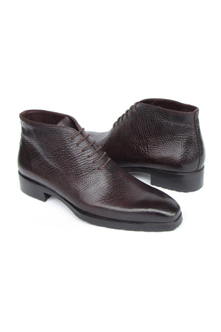 Paul Parkman 793BRW82 Brown Floater Leather Ankle Boots (PM6417)-AmbrogioShoes