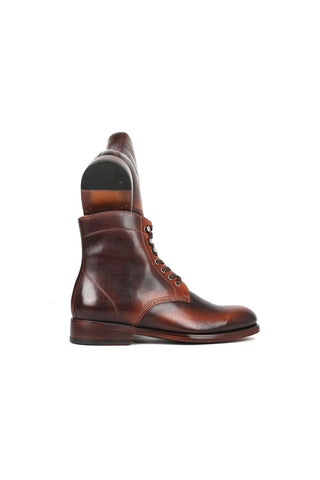 Paul Parkman 824 Calf-Skin Leather Derby Boots (PM6334)-AmbrogioShoes