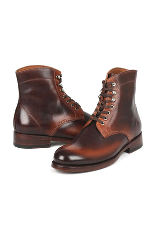 Paul Parkman 824 Calf-Skin Leather Derby Boots (PM6334)-AmbrogioShoes