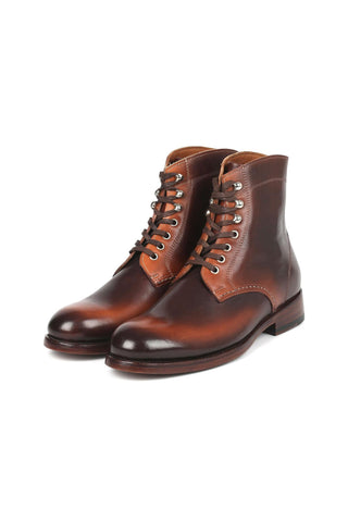 Paul Parkman 824 Calf-Skin Leather Derby Boots (PM6334)-AmbrogioShoes