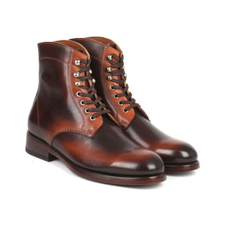 Paul Parkman 824 Men's Shoes Calf-Skin Leather Derby Boots (PM6334)-AmbrogioShoes