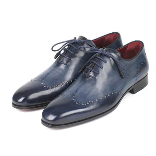 Paul Parkman 84 Men's Shoes Calf-Skin Leather Whole-Cut Oxfords (PM6293)-AmbrogioShoes