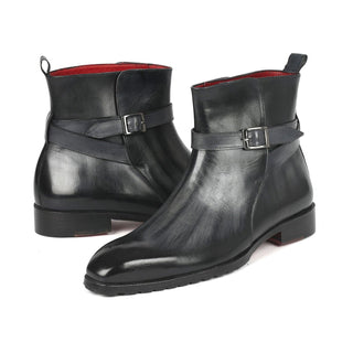 Paul Parkman 955 Patina Calf-Skin Leather Jodhpur Boots (PM6335)-AmbrogioShoes