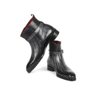 Paul Parkman 955 Patina Calf-Skin Leather Jodhpur Boots (PM6335)-AmbrogioShoes