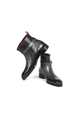 Paul Parkman 955 Patina Calf-Skin Leather Jodhpur Boots (PM6335)-AmbrogioShoes