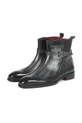 Paul Parkman 955 Patina Calf-Skin Leather Jodhpur Boots (PM6335)-AmbrogioShoes