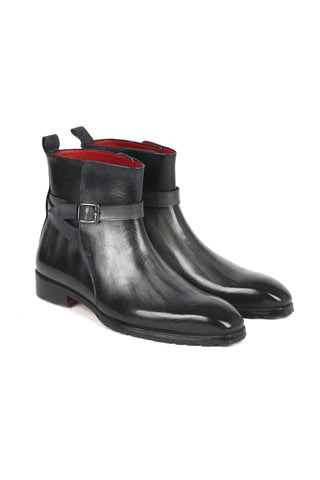 Paul Parkman 955 Patina Calf-Skin Leather Jodhpur Boots (PM6335)-AmbrogioShoes