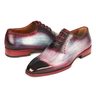 Paul Parkman AG44 Men's Shoes Calf-Skin Leather Whole-Cut Oxfords (PM6314)-AmbrogioShoes