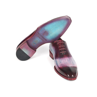 Paul Parkman AG44 Men's Shoes Calf-Skin Leather Whole-Cut Oxfords (PM6314)-AmbrogioShoes