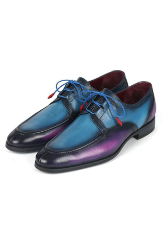 Paul Parkman GU56 Calf-Skin Leather Ghillie Lacing Derby (PM6361)-AmbrogioShoes
