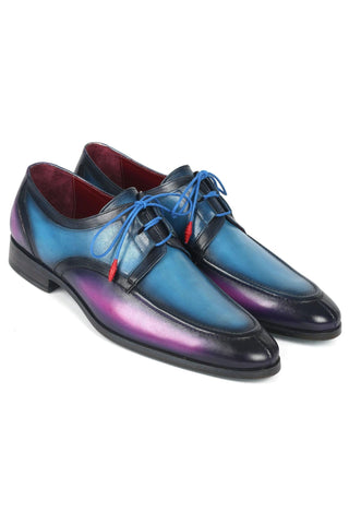 Paul Parkman GU56 Calf-Skin Leather Ghillie Lacing Derby (PM6361)-AmbrogioShoes