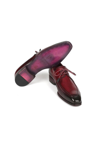 Paul Parkman Calf-Skin Leather Apron Derby (PM6318)-AmbrogioShoes