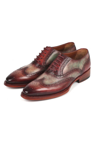 Paul Parkman PP22 Calf-Skin Leather Goodyear Welted Wingtip Oxfords (PM6325)-AmbrogioShoes