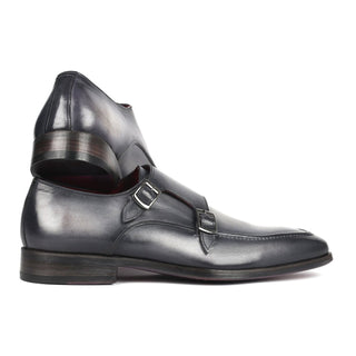 Paul Parkman SW53 Men's Shoes Calf-Skin Leather Monk-Straps (PM6313)-AmbrogioShoes