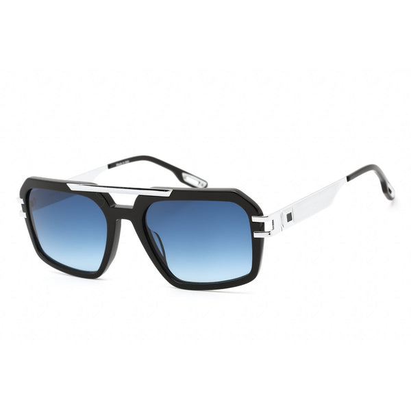 Porta Romana PORTA ROMANA 550 Sunglasses Black/Silver / Blue gradient-AmbrogioShoes