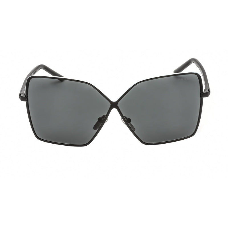 Prada 0PR 50YS Sunglasses Black/Dark Grey-AmbrogioShoes