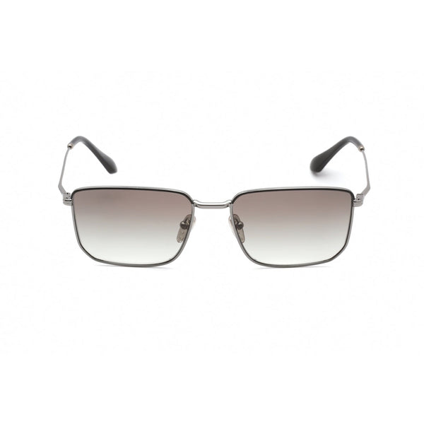 Prada 0PR 52YS Sunglasses Black Gunmetal / Grey Gradient-AmbrogioShoes