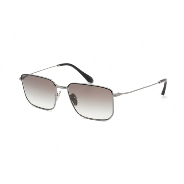 Prada 0PR 52YS Sunglasses Black Gunmetal / Grey Gradient-AmbrogioShoes