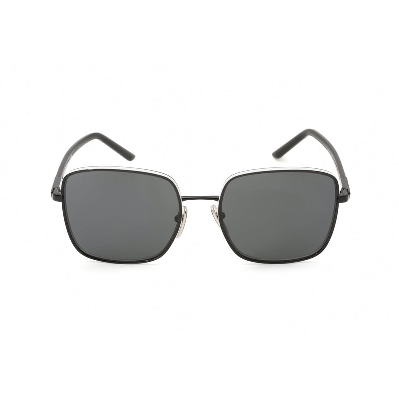 Prada 0PR 55YS Sunglasses Black White / Grey-AmbrogioShoes