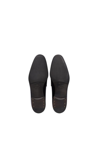 Prada 2DB185-248 Black Calf-Skin Leather Penny Loafers (PRM1031)-AmbrogioShoes