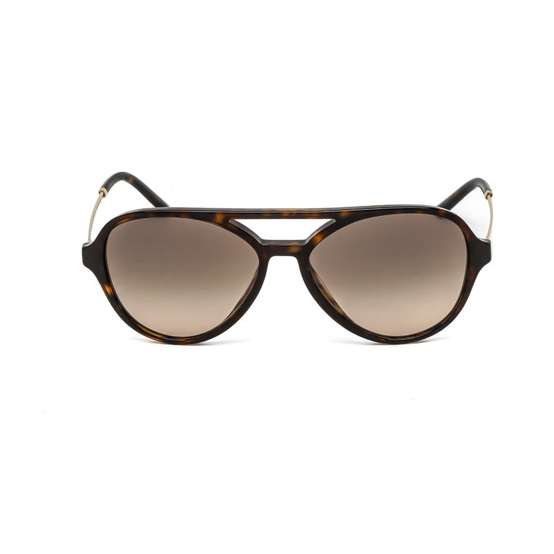 Prada PR 13WS Sunglasses Havana / Brown Gradient-AmbrogioShoes