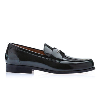 SUPERGLAMOUROUS Balmoral Men's Shoes Polished Leather Penny Loafers (SPGMS1271)-AmbrogioShoes