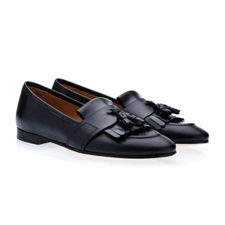 SUPERGLAMOUROUS Romeo Toledo Calf-Skin Leather Tassels Loafers (SPGM1051)-AmbrogioShoes