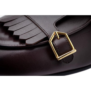 SUPERGLAMOUROUS TANGERINE 7.1 Nappa Leather Double Monk-Strap Belgian Loafers (SPGM1164)-AmbrogioShoes