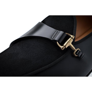 SUPERGLAMOUROUS Tangerine 12 Men's Shoes Suede & Calf-Skin Leather Belgian Loafers (SPGM1254)-AmbrogioShoes