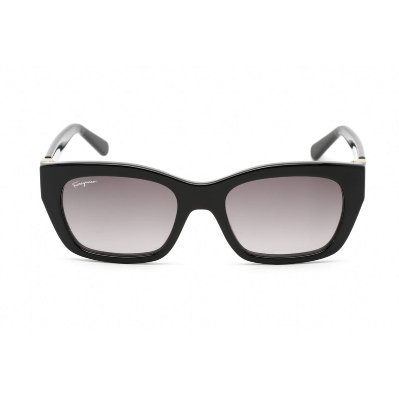 Salvatore Ferragamo SF1012S Sunglasses BLACK / Grey Gradient-AmbrogioShoes