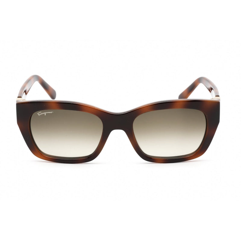 Salvatore Ferragamo SF1012S Sunglasses TORTOISE / Brown Gradient-AmbrogioShoes