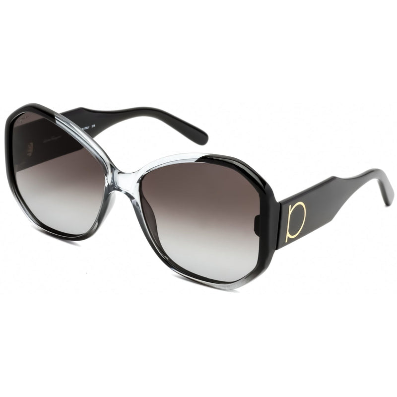 Salvatore Ferragamo SF942S Sunglasses Grey Gradient / Grey Gradient-AmbrogioShoes
