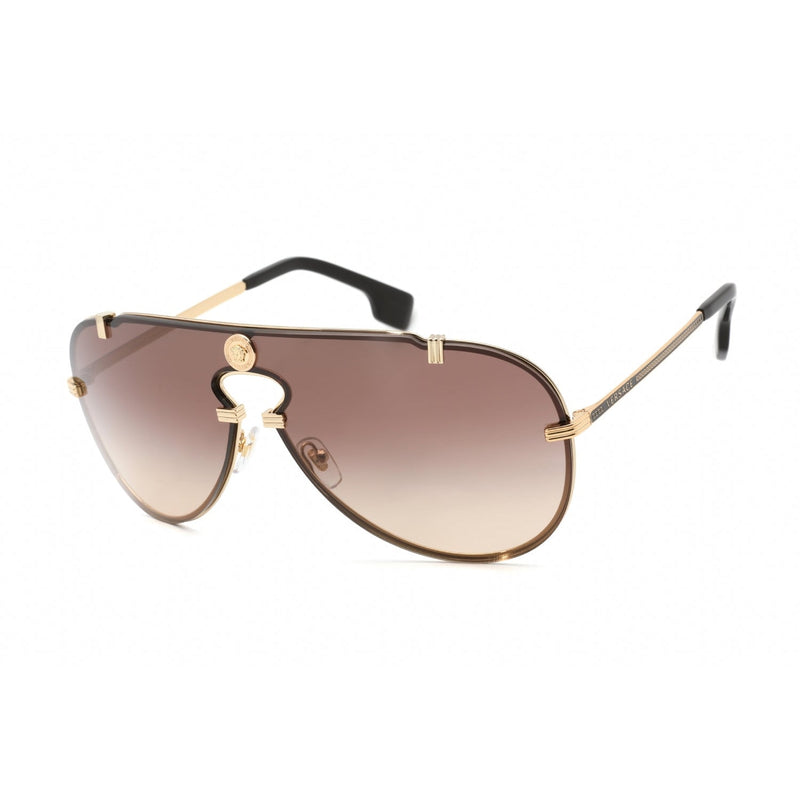 Versace 0VE2243 Sunglasses Gold / Brown-AmbrogioShoes