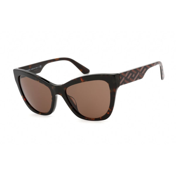 Versace 0VE4417U Sunglasses Havana / Dark Brown-AmbrogioShoes