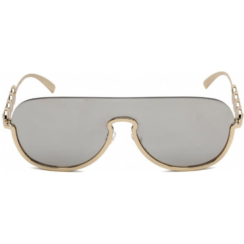 Versace VE2215 Sunglasses Pale Gold / Grey Mirror-AmbrogioShoes